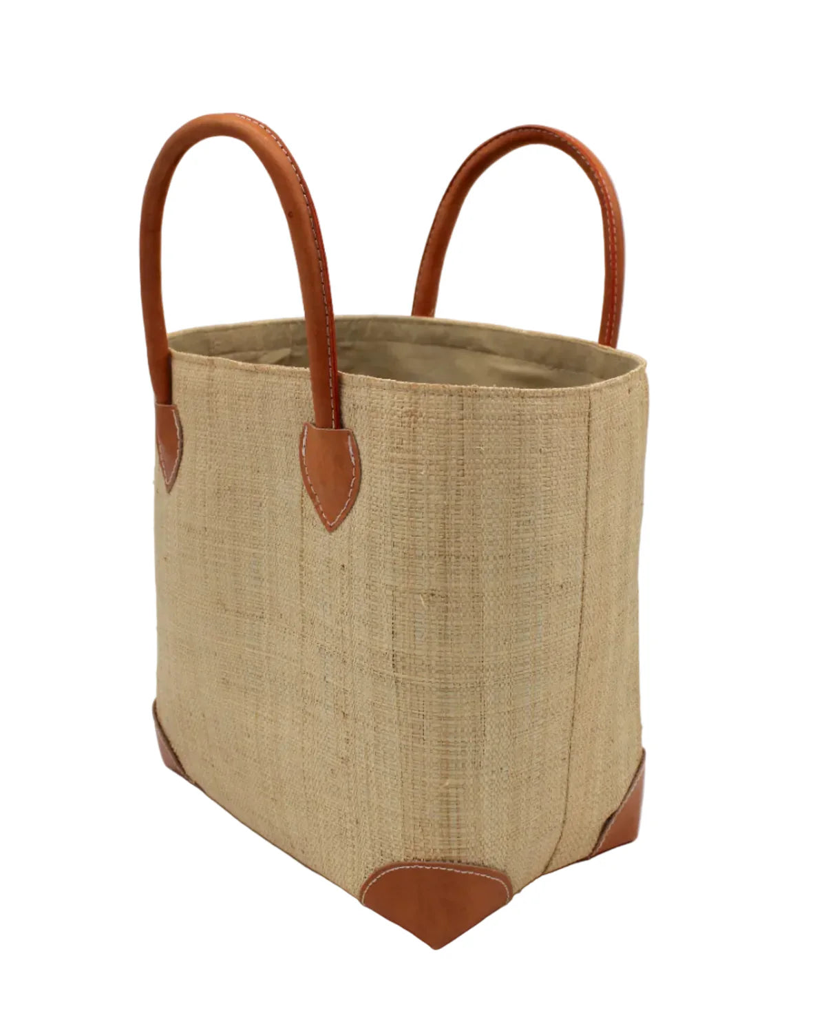 Augustine Straw Basket Bag